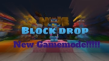 New Minecraft Hive Gamemode(Block Drop)