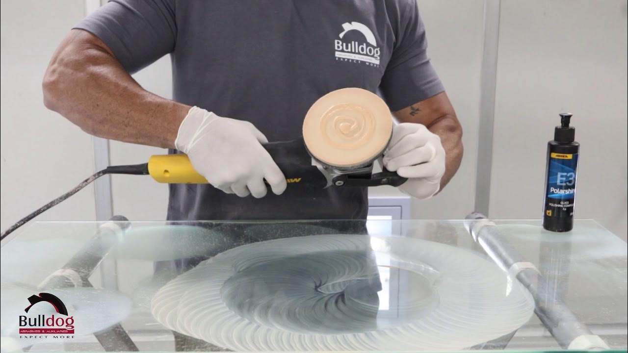 Mirka Glass Repair Sanding Demonstration YouTube
