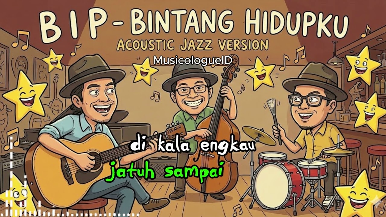 BIP - Bintang Hidupku (Acoustic Jazz Version) | Musik Cafe Santai \u0026 Nostalgia