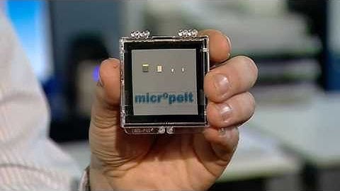 Micropelt Company Movie