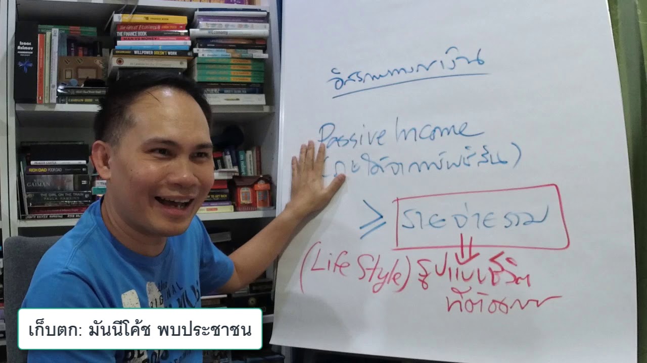 พาสซีฟ อินคัม  2022 Update  คิดก่อนตั้งโจทย์การเงิน: Passive Income เดือนละ 1 ล้าน ต้องทำยังไง