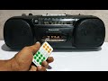 Restoration antique tape recorder  how to upgrade old cassette player to bluetooth music box