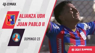 Alianza Universidad vs Juan Pablo II College highlights (3-0) - Primera División