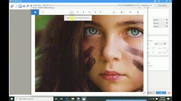 How to remove moiré pattern from printed material with VIISAN A3 scanning software