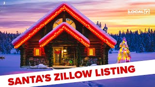 See inside: Santa's North Pole cabin, property value listed on Zillow