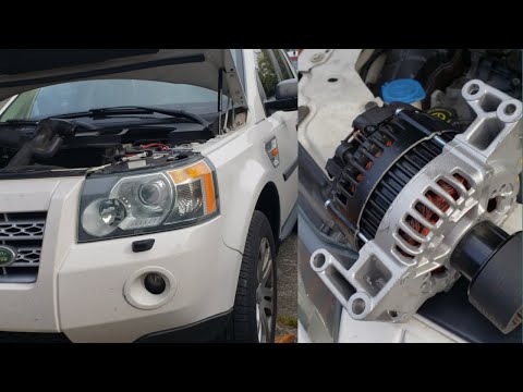 Replacing An Alternator on Land Rover LR2
