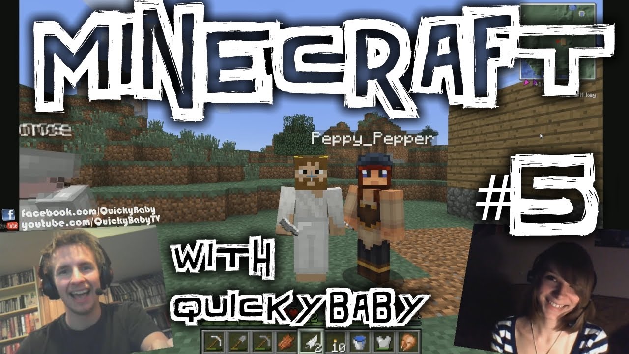 multiplayer master QuickyBaby: Minecraft Episode #5 - Zaonce's Fortress...