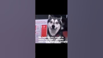 Me holding my cough in class because #shorts #relatable #memes