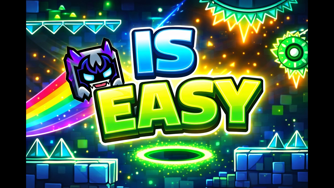 IS EASY | Geometry Dash Sync Level! - YouTube