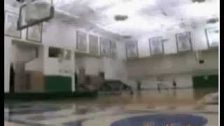 Trampoline dunk gone bad