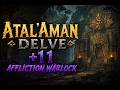 Atal'aman Delve +11 | Affliction Warlock (Learning the Spec) | WoW Midnight