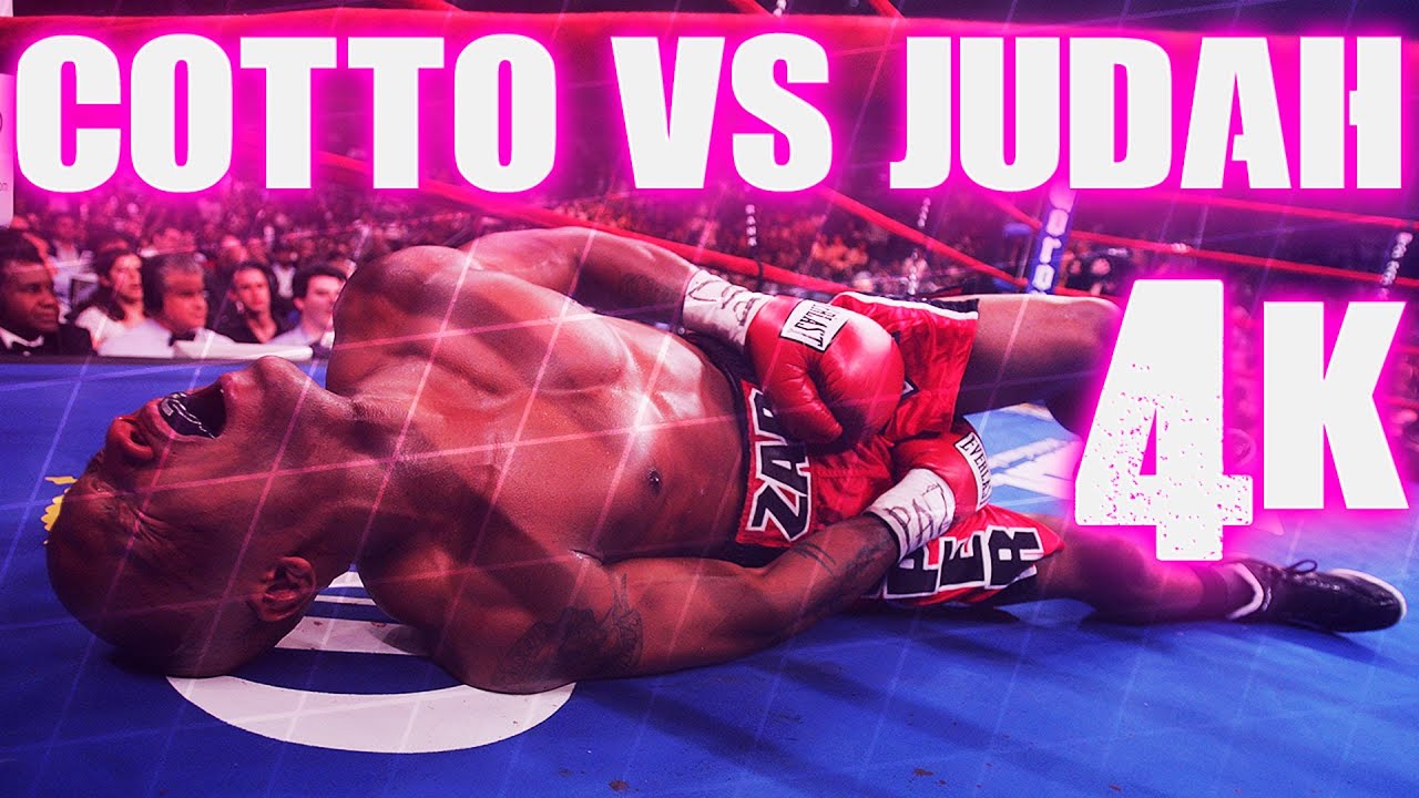 Miguel Cotto vs Zab Judah (Highlights) 4K