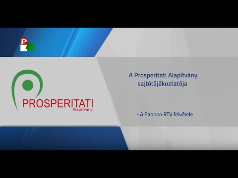 A Prosperitati Alapítvány sajtótájékoztatója Szabadkán (videó)