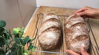 Pain Au Sarrasin Et Farine Complète