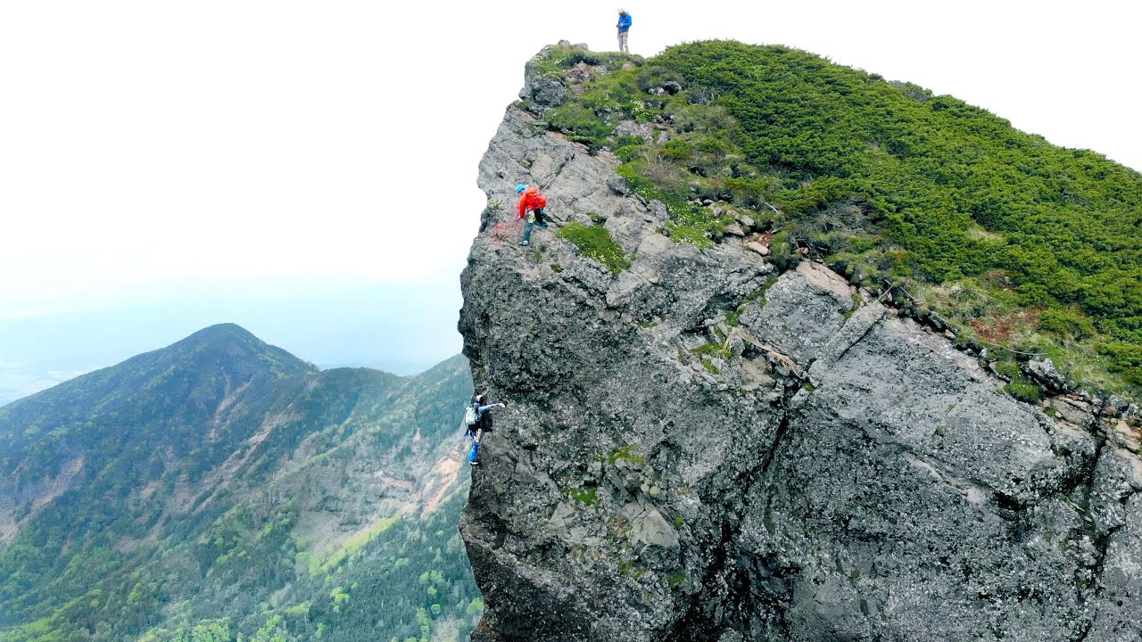 200627 八ヶ岳 横岳西壁 大同心 雲稜ルートをゆく マルチピッチクライミング