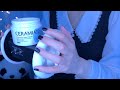 ASMR Simple Ear Massage with Lots of Cream for Sleep & Tingles 😪 3Dio / 耳マッサージ