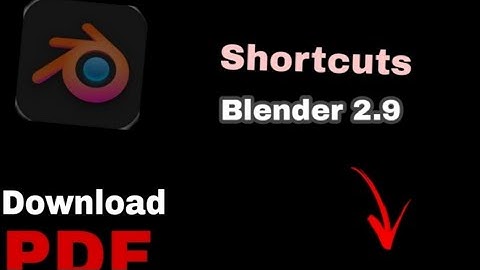 All blender Shortcuts (blender 2.9)🔥🔥