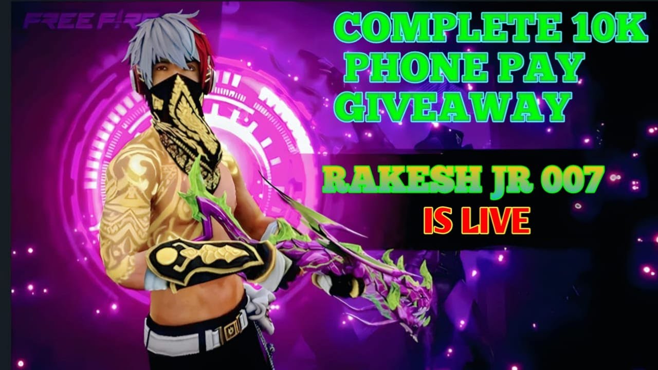RAKESH JR 007 IS  LIVE  TODAY NEW LIVE STREAMING UID CHECKING & TEAM CODE GIVEAWAY GUILD TEST  
