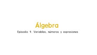 Álgebra E-1