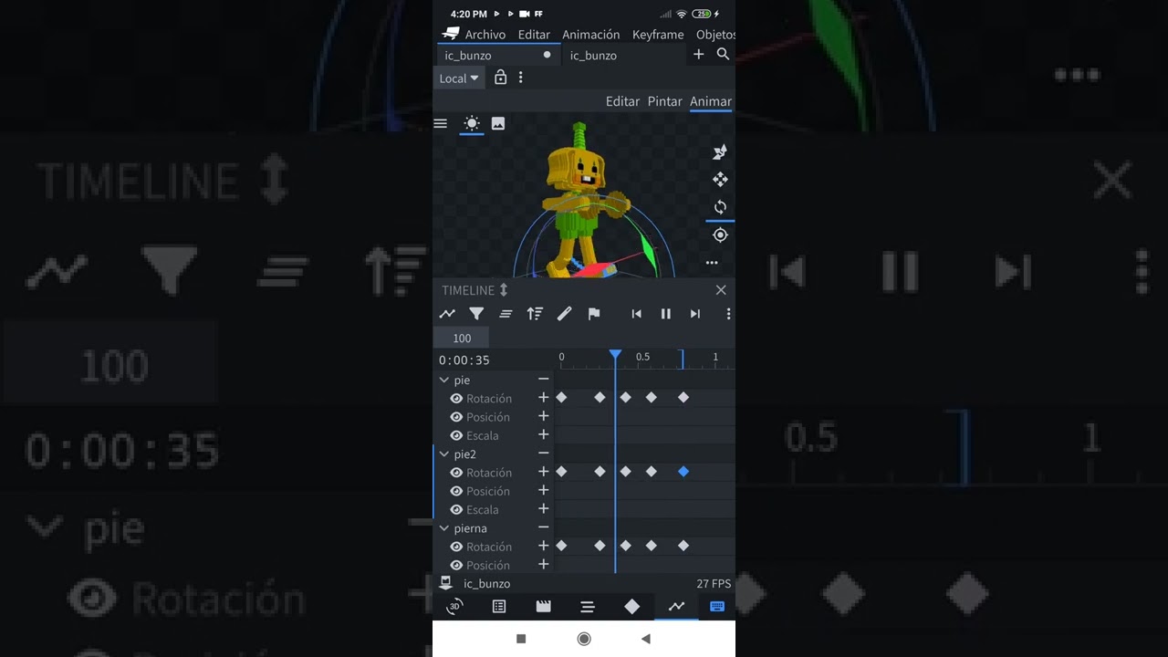 animando a Bunso Bunny
