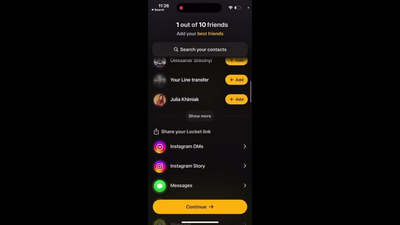 How to add friends in Locket widget? Full guide - YouTube