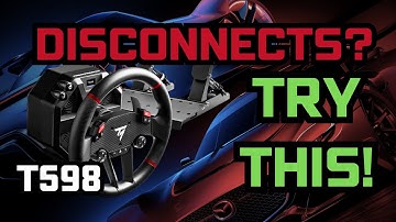 THIS SIMPLE FIX Might Stop Your T598 from Disconnecting in Gran Turismo 7