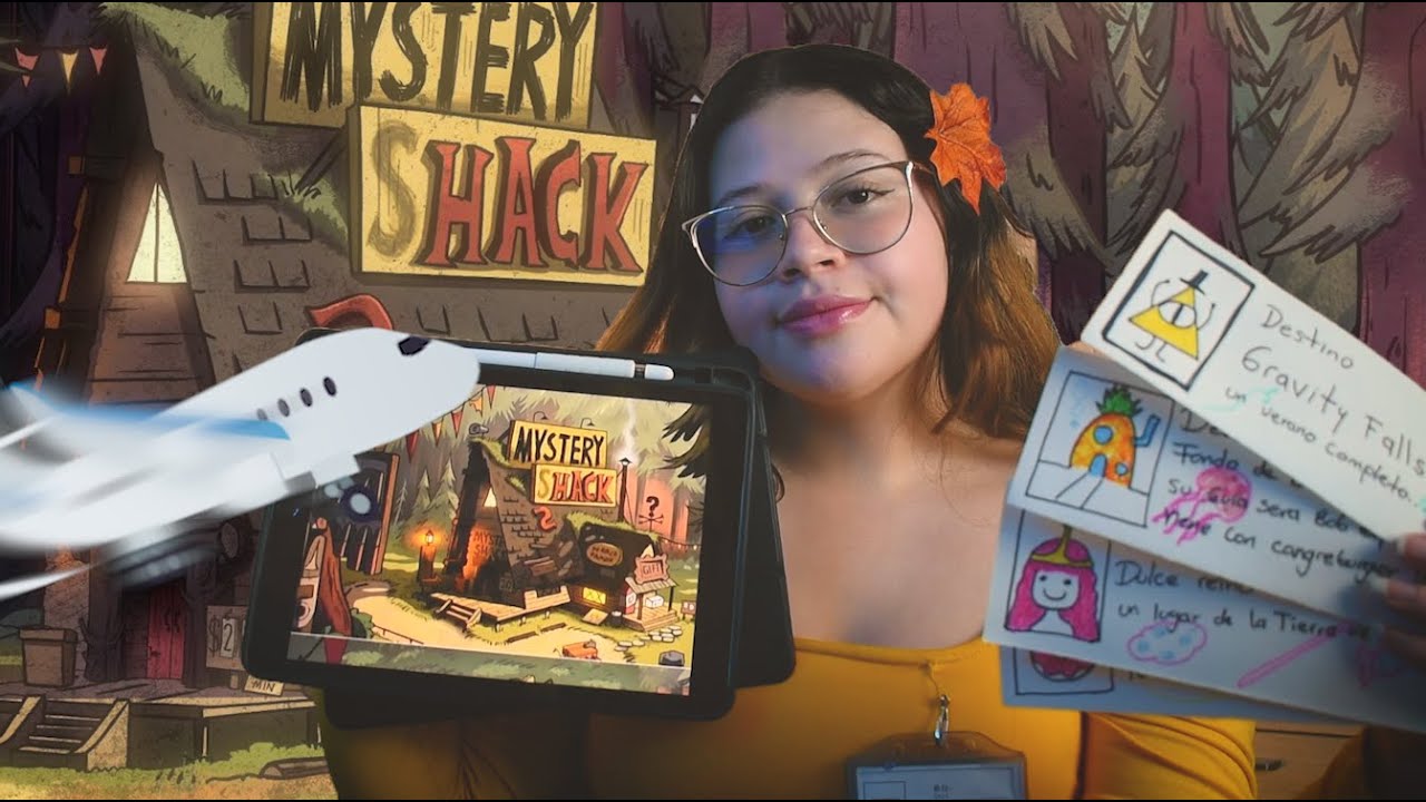 asmr ✈️ Soy tu AGENTE de VIAJES- CONOCE mundos ANIMADOS ✨🗺 Atención Personal