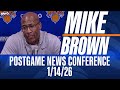 Mike Brown on Karl-Anthony Towns' effort vs Kings