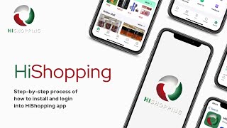 Instruction on how to install and register in HiShopping app screenshot 4