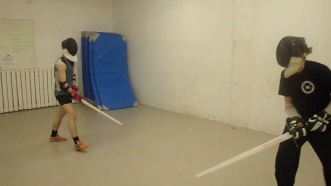 HEMA WMA Scott Hellroth vs Simon Torell Nylon Longsword Sparring at GHFS