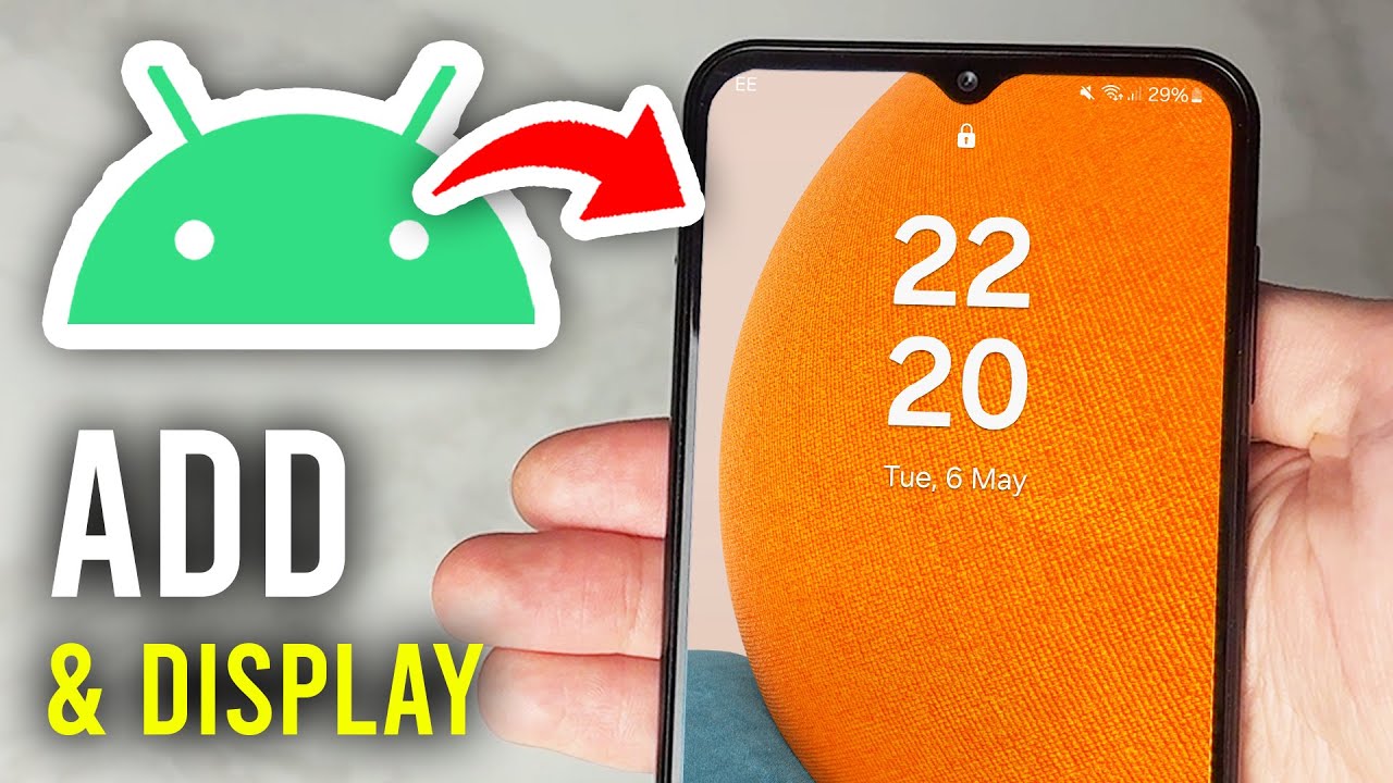 How To Display Clock and Date On Android Phone Lock Screen - Full Guide ...