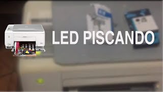 HP PHOTOSMART SÉRIE C3100 LED PISCANDO🖨 ♡ ♥