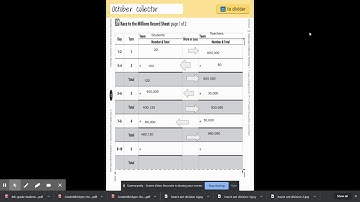 number corner 4th grade 10/15