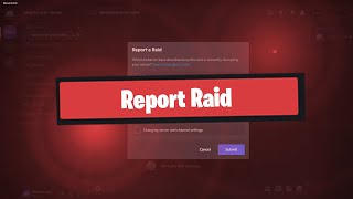 🔥 NEW FEATURE: REPORT RAID ON DISCORD