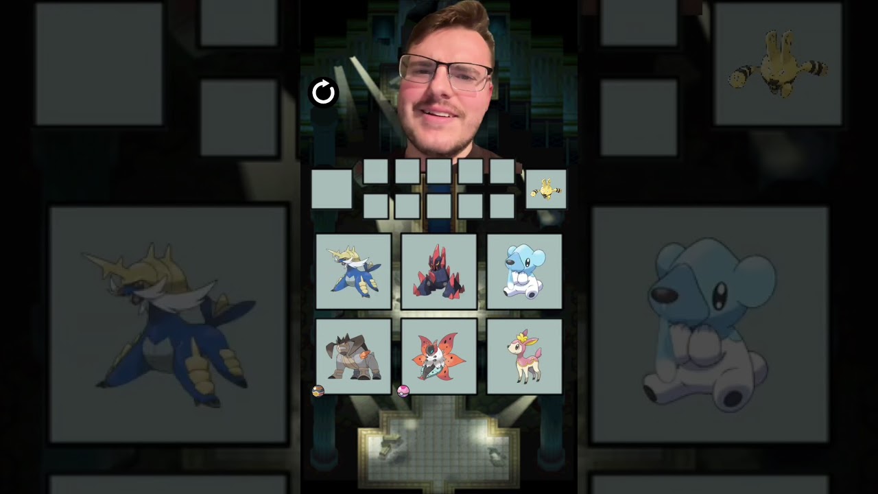 Crazy Pokemon Tik Tok Filter Challenge! (Gen 5) #shorts