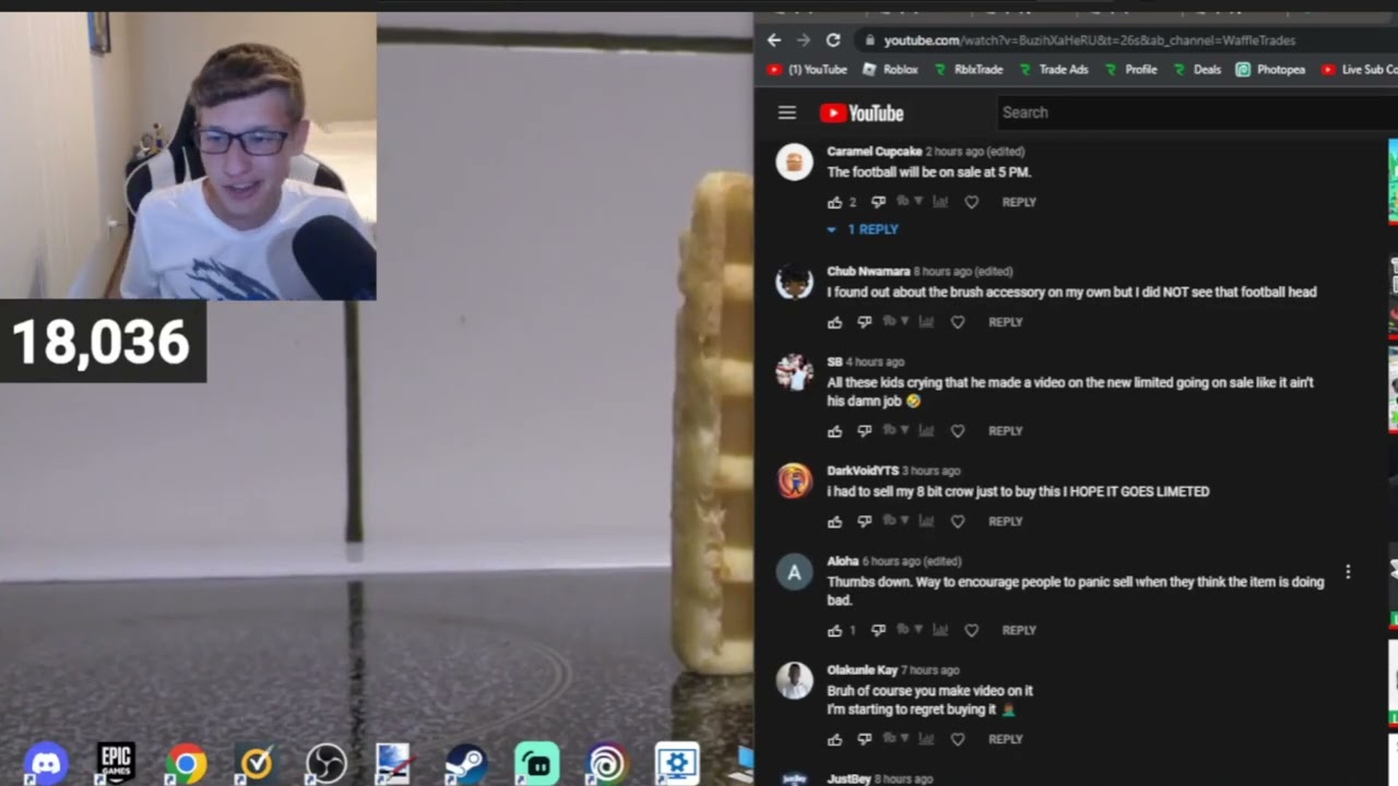 nerdy waffle 😎🕶️(WaffleClips Part3)