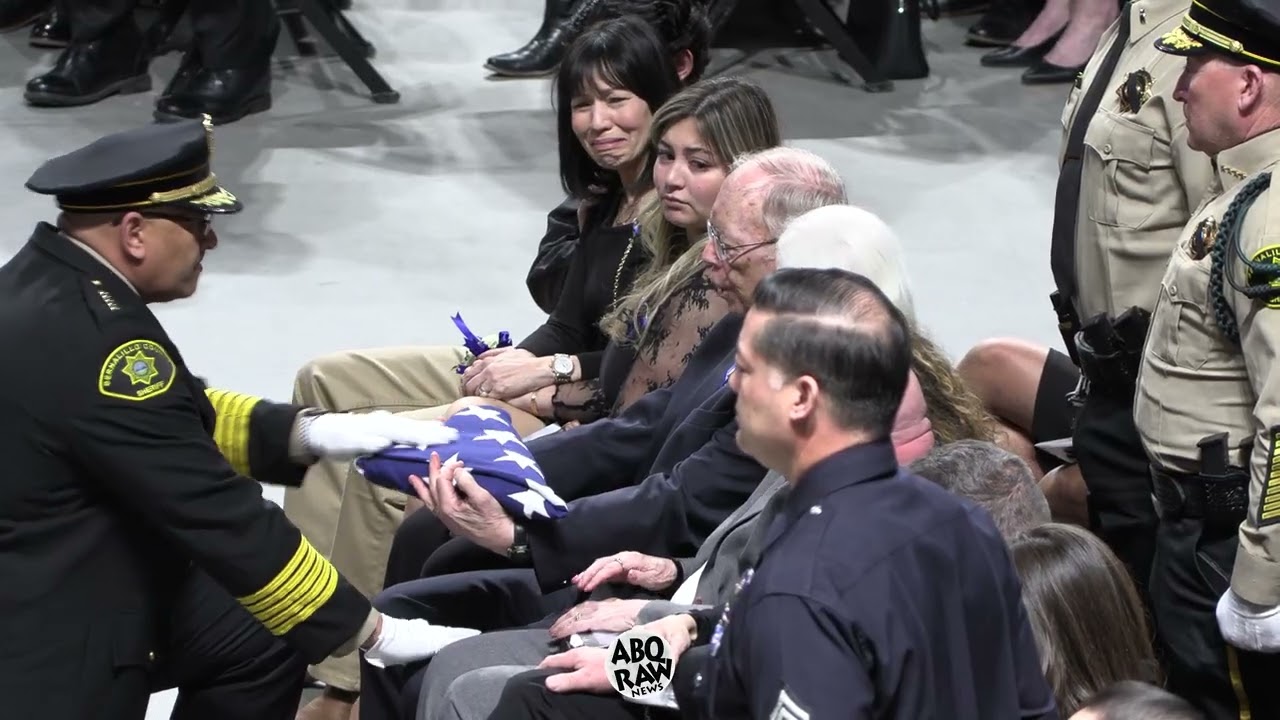 Community Honors Fallen Sheriff's Sgt in Touching Tribute