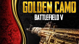 "Golden Camo" - ценители золота в Battlefield V. Быстрая прокачка камуфляжа