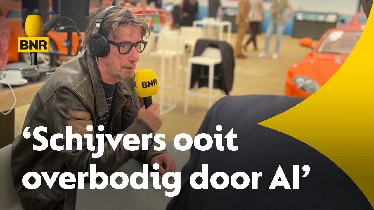 Schrijver Herman Brusselmans over AI: 'Kan dat ChatGPT over 10 jaar