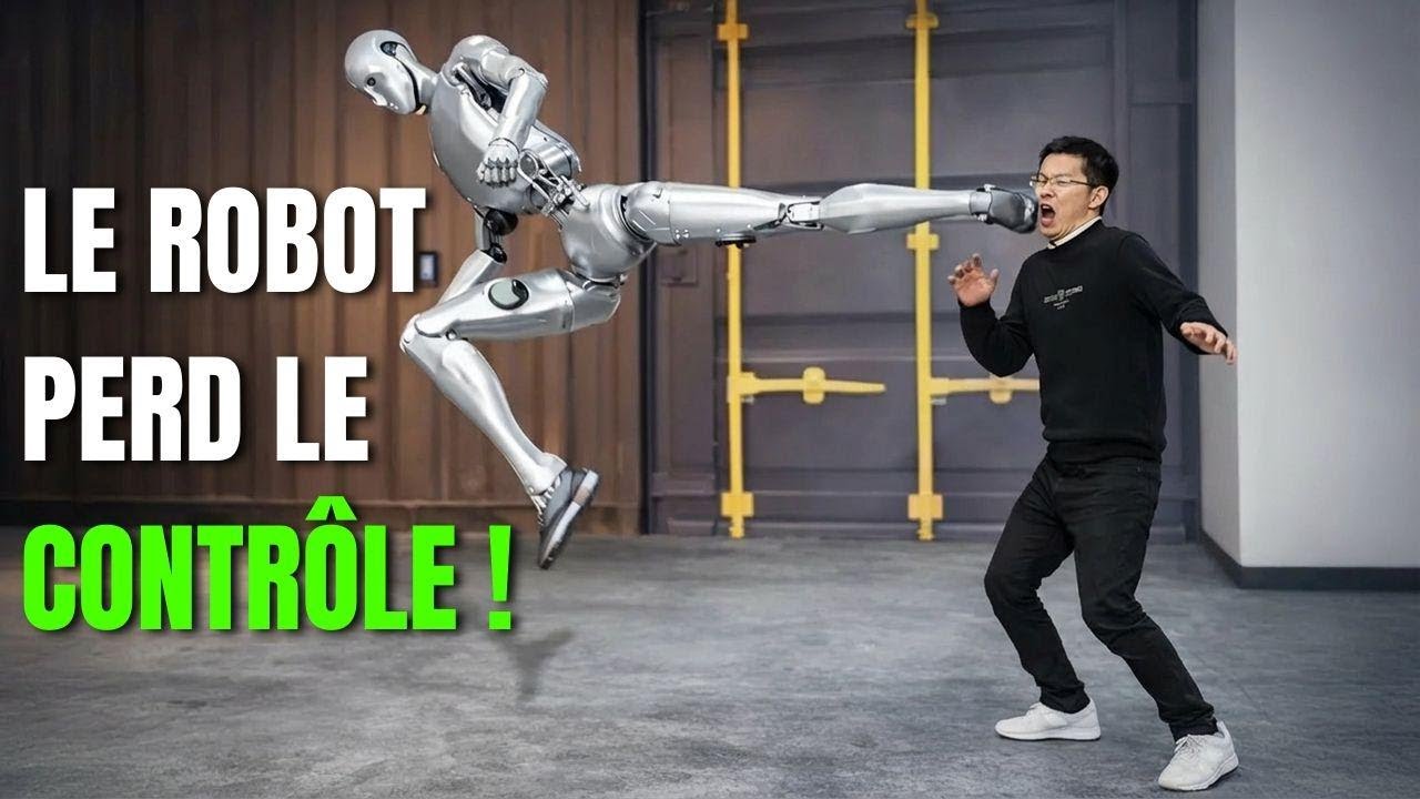 Le nouveau robot Unitree devient surhumain devant la caméra (prêt à attaquer !)