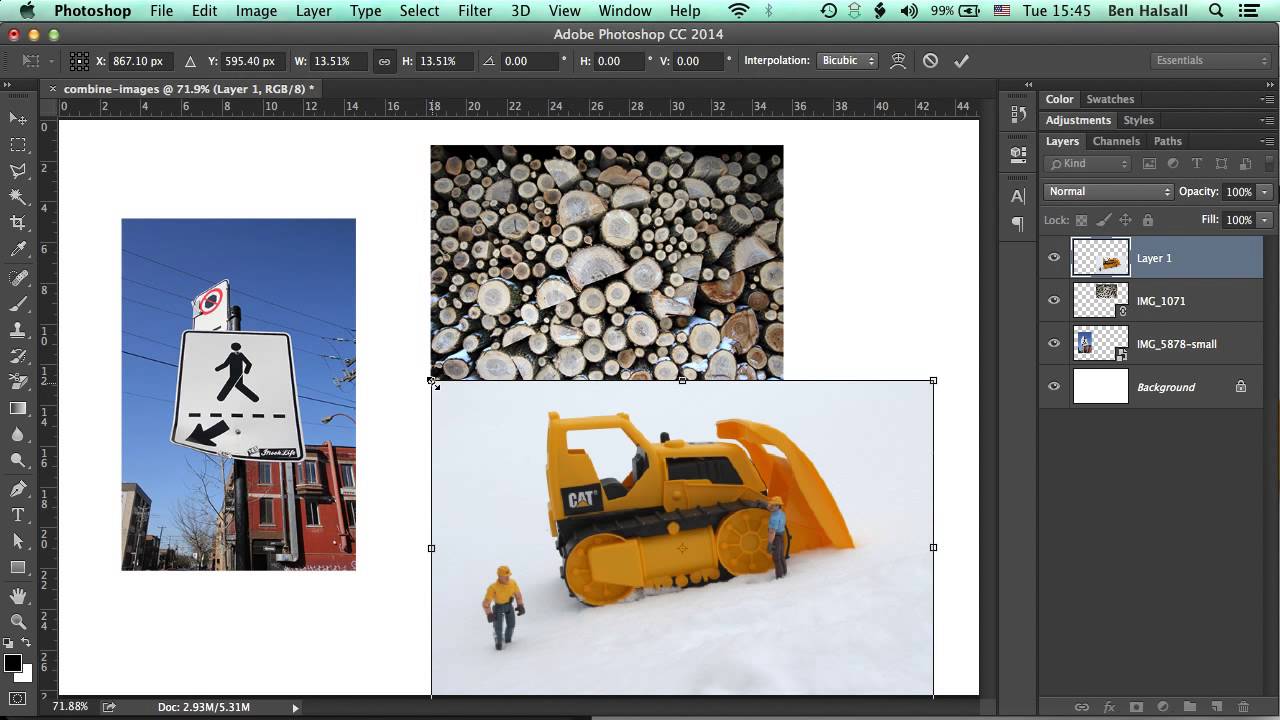 Photoshop: Getting Images into Your Project using Place, Copy & Paste ...