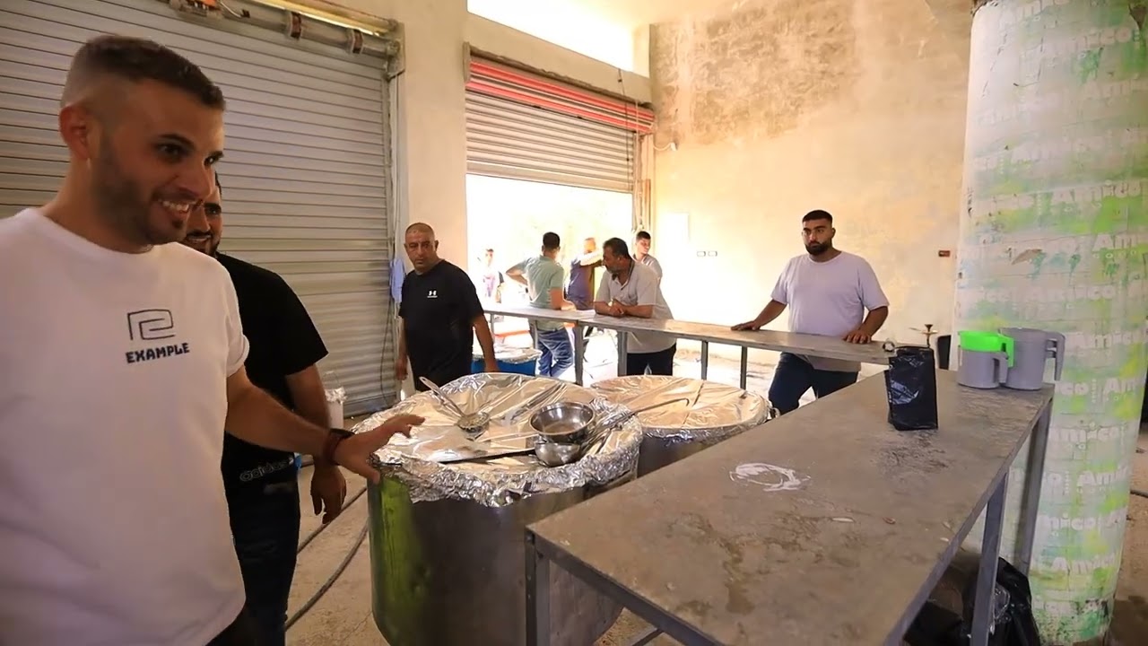 غداء و وليمة العريس براء وائل النجار