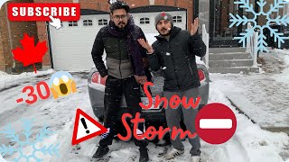 Canadas Biggest Snow Storm How I Survived Real Life Vlog