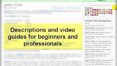 Get Paid To Click - Best PTC, PTR, PTS Sites with PROOF