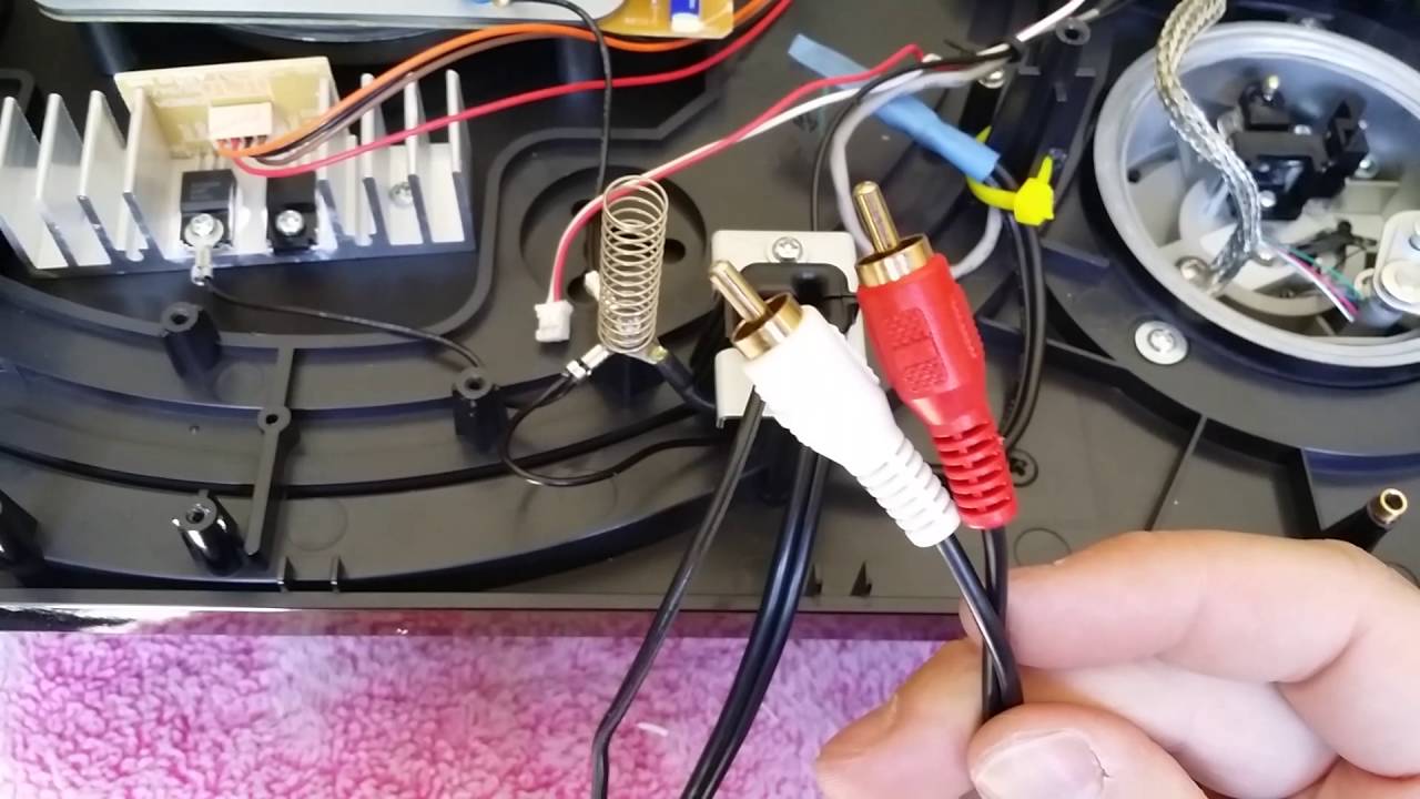 Audio Technica LP120 Preamp Mod / AntiSkate YouTube