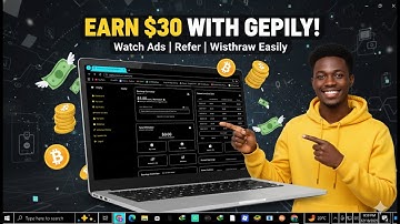 Watch Ads. Refer Friends. Cash Out—Gepily Fast!