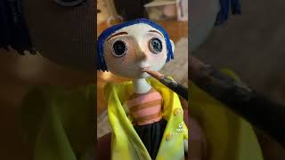 Repainting Coraline doll from Amazon