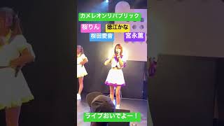 #short #アイドル #桜りん #徳江かな #桜田愛音 #宮永薫 #グラビアアイドル #idol #ライブ #カメリパ #カメレオンリパブリック