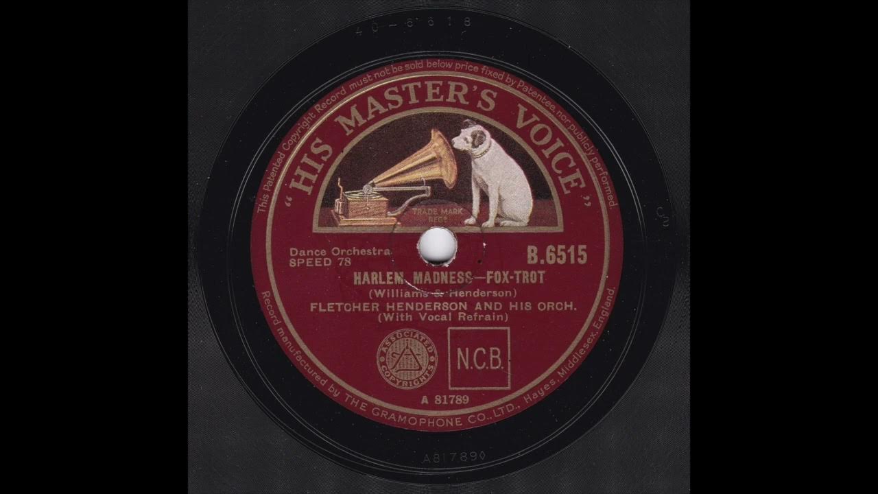 Fletcher Henderson and his Orchestra Harlem Madness YouTube