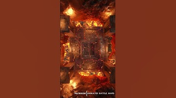 D&D | Helljaw Cavern Part 6 No Grid | Animated Battle Maps